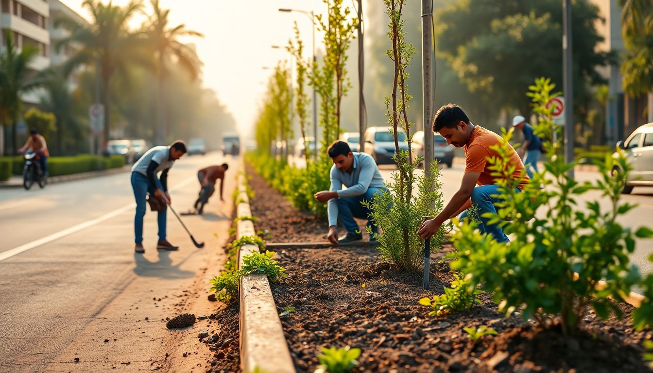 Madurai Corporation Launches Citywide Greening and Beautification Works