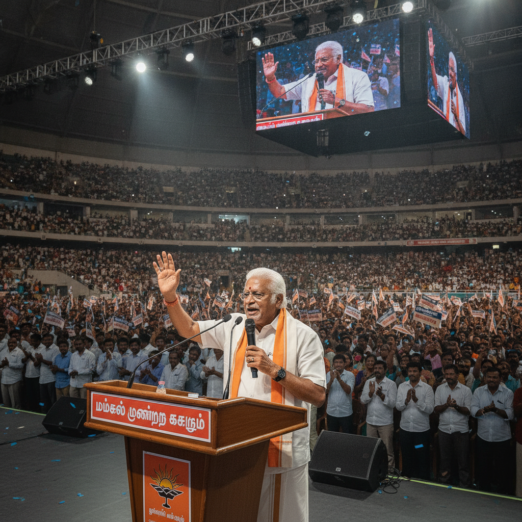 EPS Criticizes Internal Detractors and Assures AIADMK Will Overcome Challenges