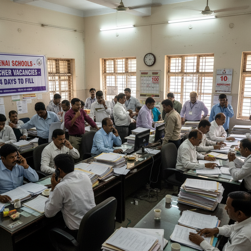 Chennai School Heads Given Four Days to Fill Teacher Vacancies Before Reopening