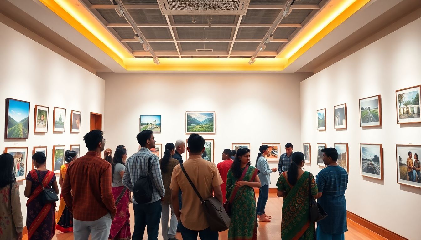 IIT Madras Hosts Photography Exhibition Featuring Works by Blind Artists