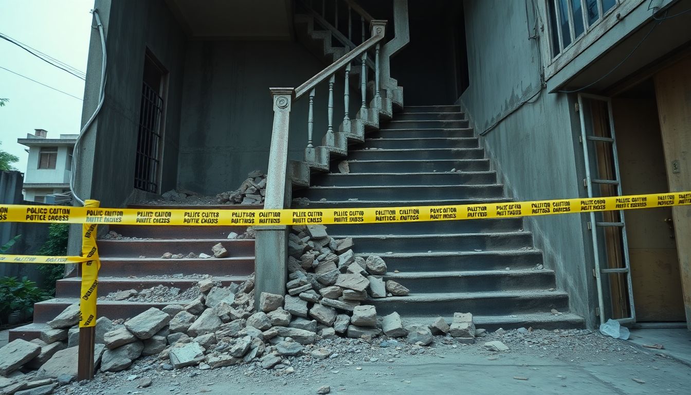 Mason Dies After Handrail Collapses on Him in Chromepet