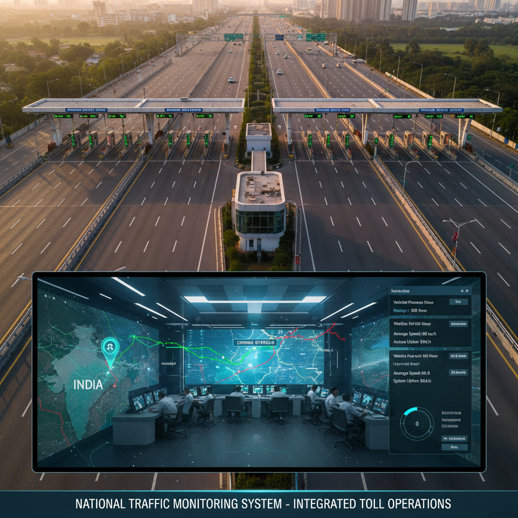 Two Chennai Bypass toll plazas integrated into national traffic monitoring system