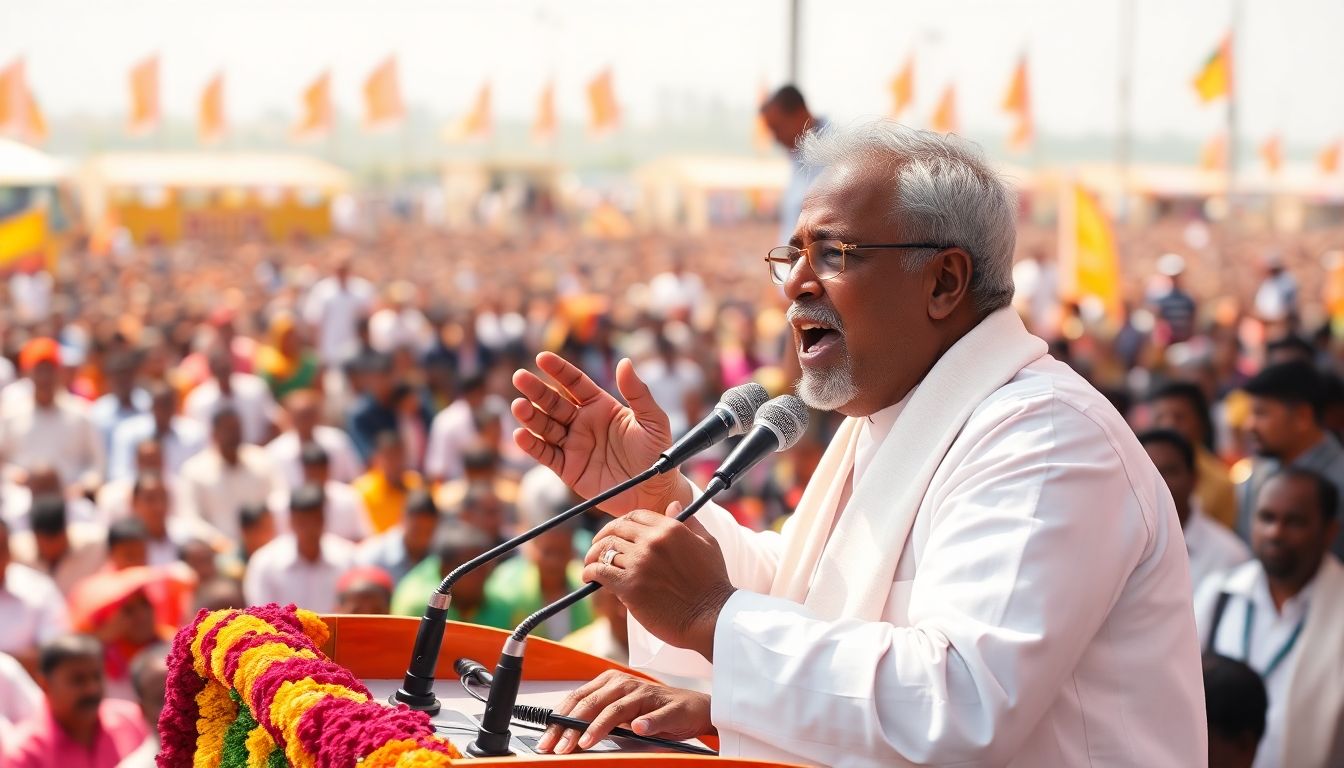 EPS Slams Government Over Mounting Debt and Power Cuts at Dharmapuri Event