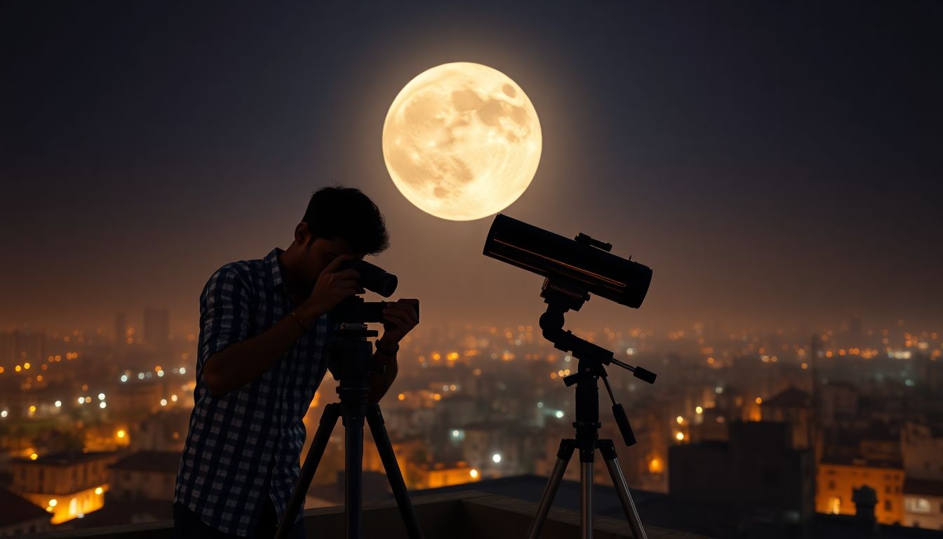 Chennai Astro-Photographers Share Moon-Chasing Journeys On International Moon Day
