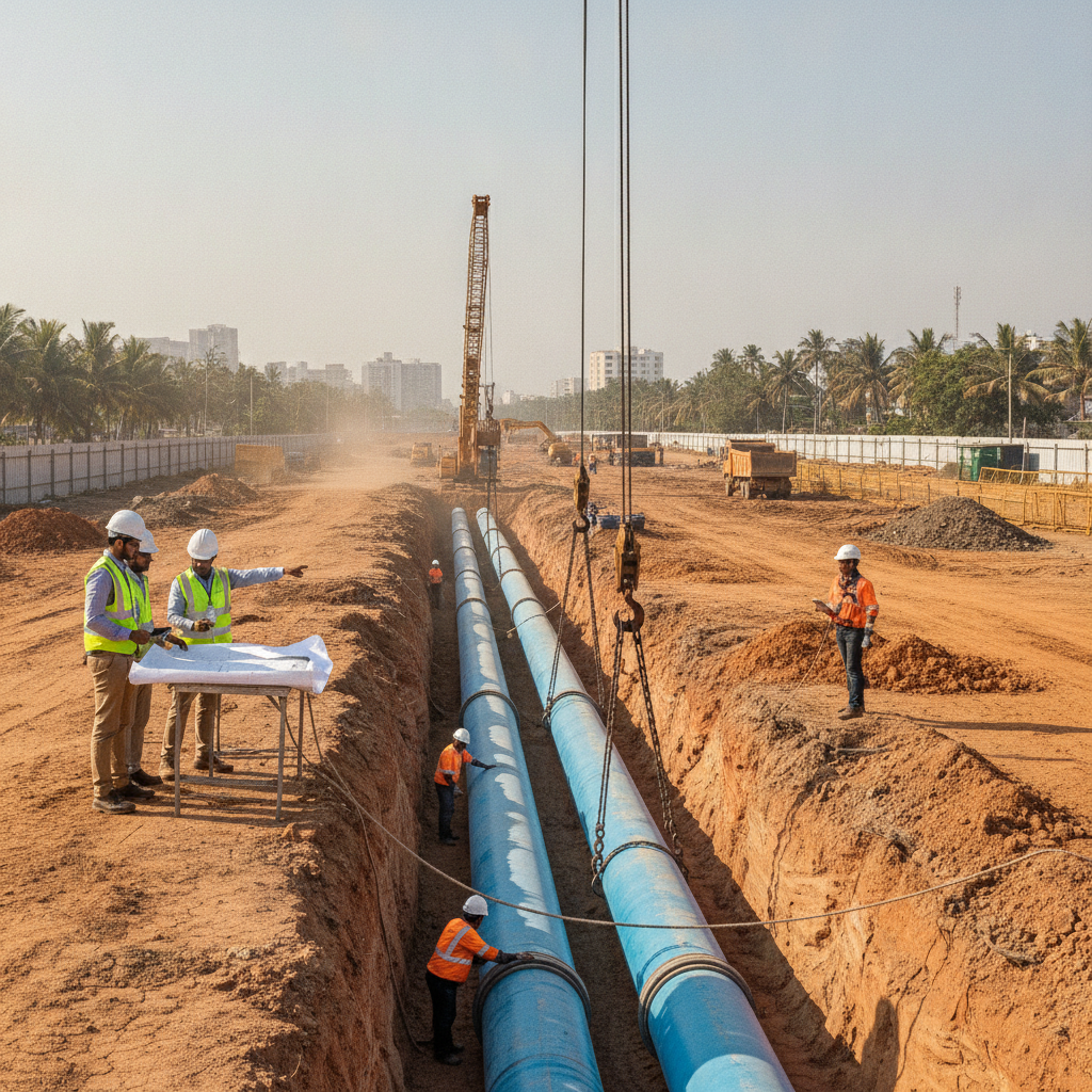 ECR, OMR and Tambaram to Get Piped Water Supply by Next Year