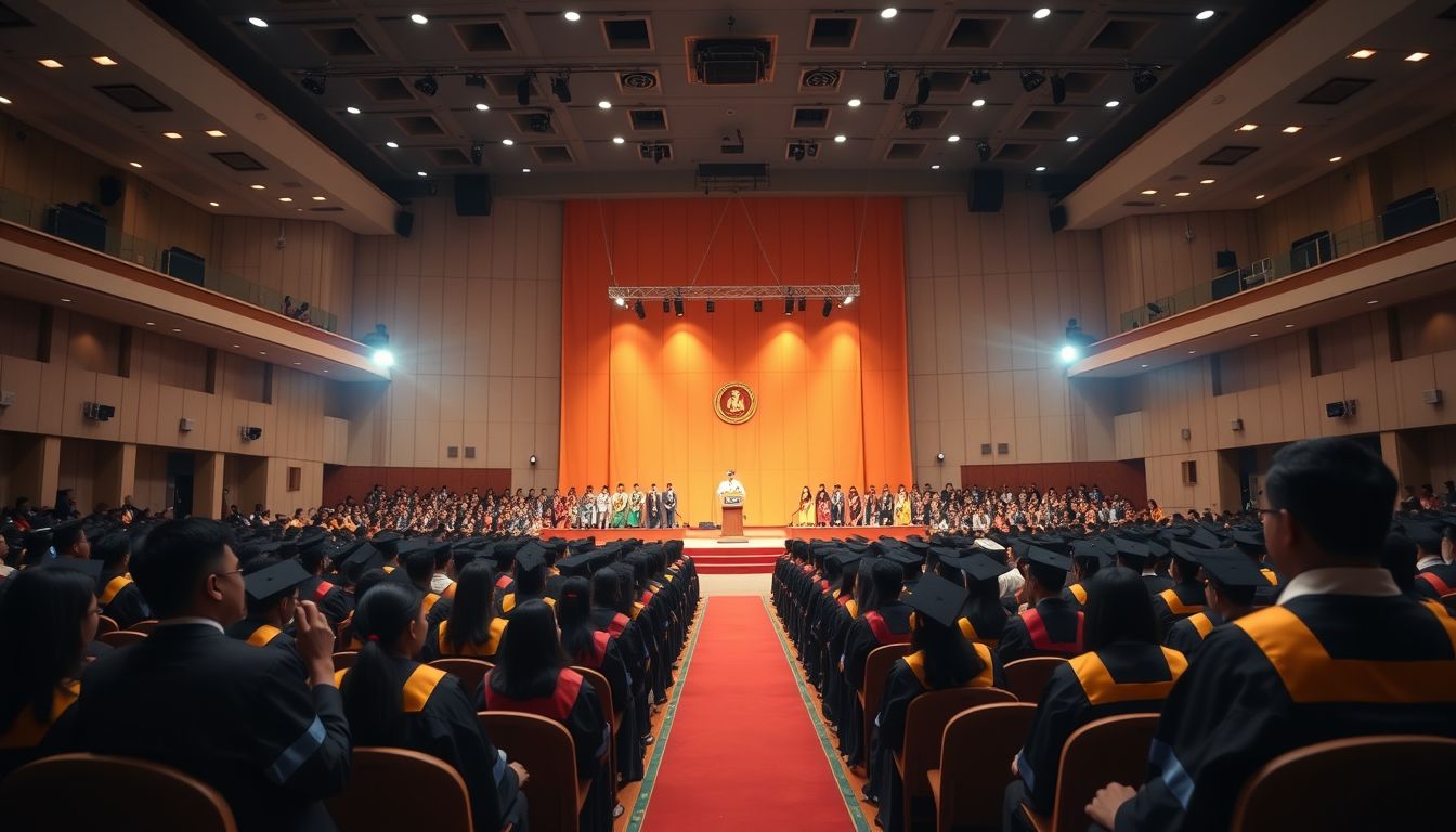 Vice-President Addresses SRMIST Convocation at Kattankulathur Campus