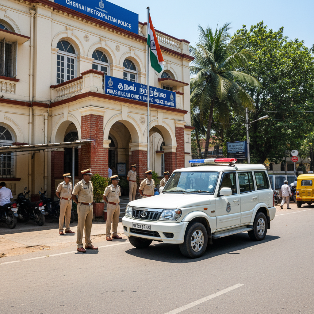 Chennai Police Arrest Tiruchi Surya Siva for Remarks Against Alisha Abdullah