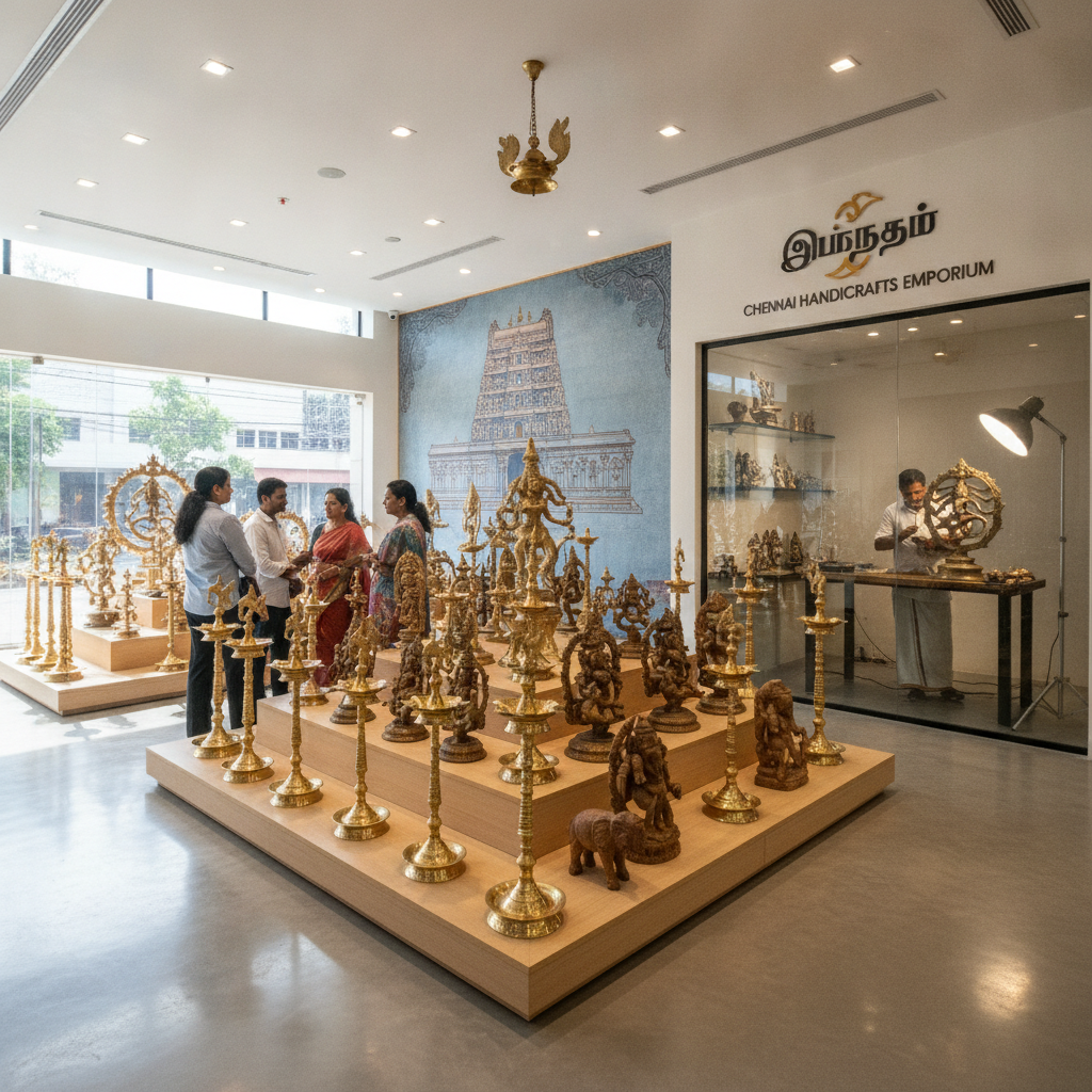 TNHDC partners with Reliance Retail to sell Tamil Nadu handicrafts globally