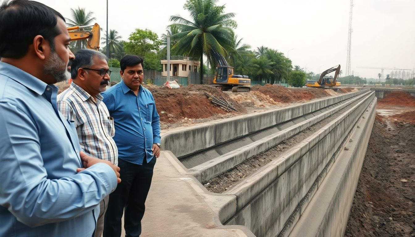 Minister Aadhav Arjuna Reviews Monsoon Prep in Villivakkam, Sets 10-Day Wall Deadline