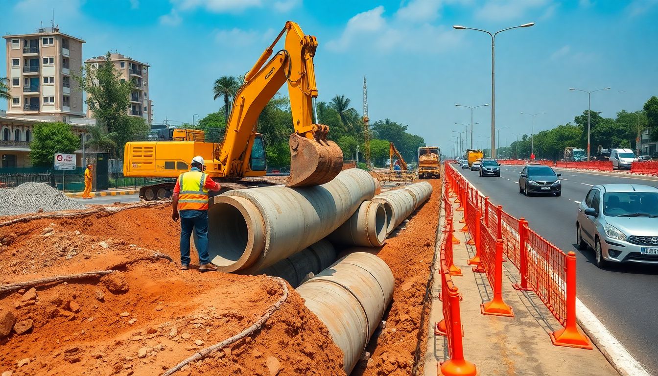 GCC to Build ₹41-Crore Stormwater Drain Along Jawaharlal Nehru Salai