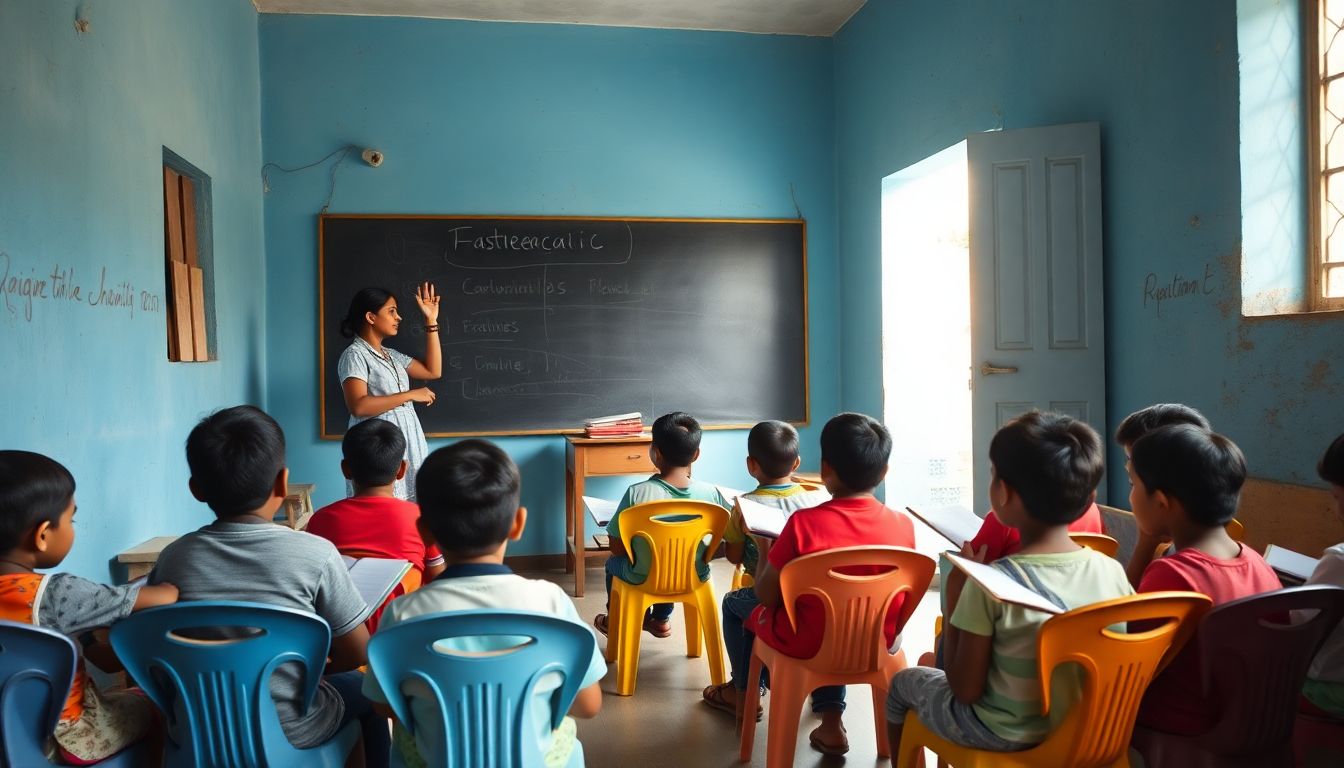 Kannagi Nagar Free Tuition Centres Help Over 500 Students Stay in School