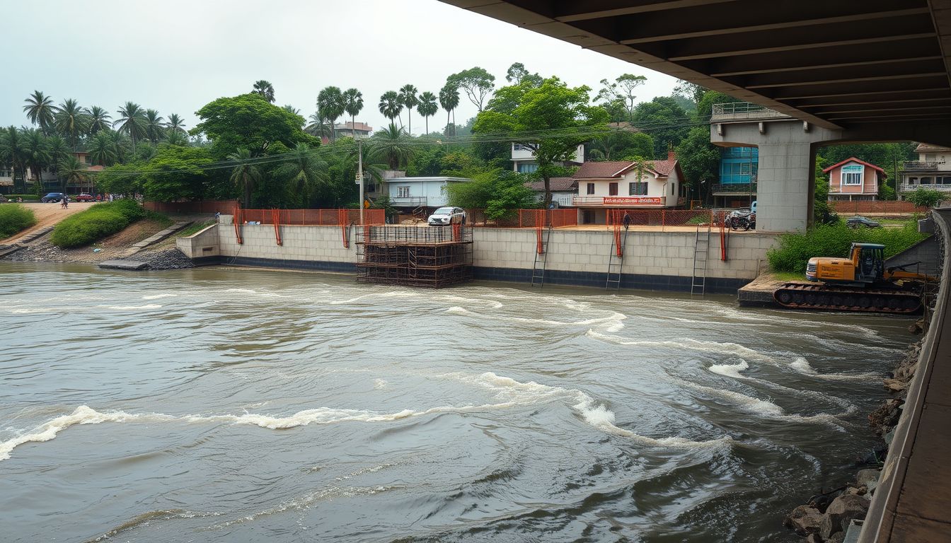 Rs 25 Crore Wall Planned Along Adyar River at Jafferkhanpet to Curb Floods