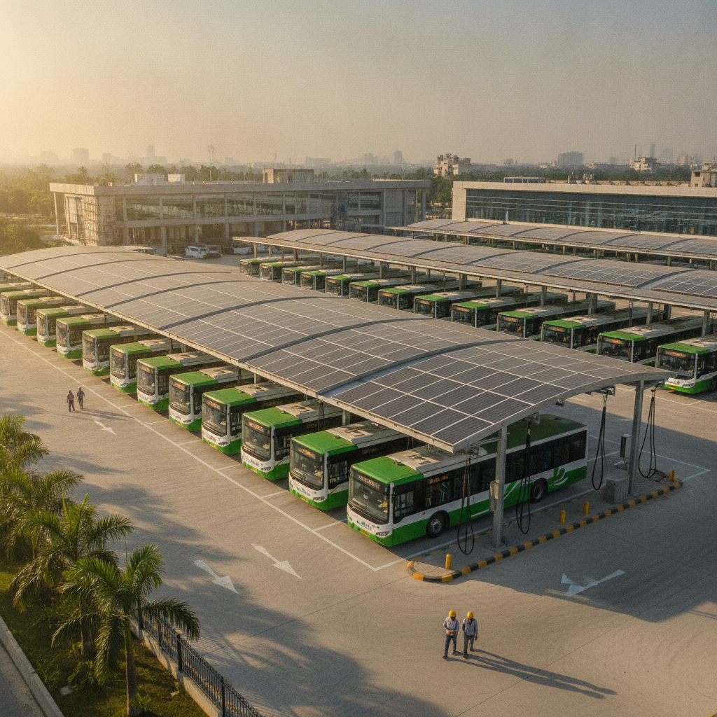 MTC to complete seven new electric bus depots in Chennai by end of year