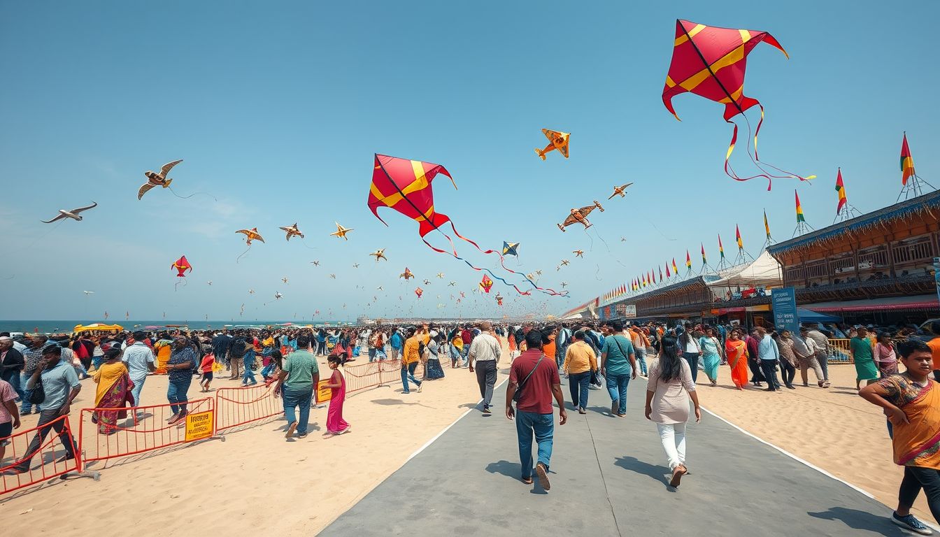 Tamil Nadu International Kite Festival 2026 Draws Over 40,000 Visitors to Chennai