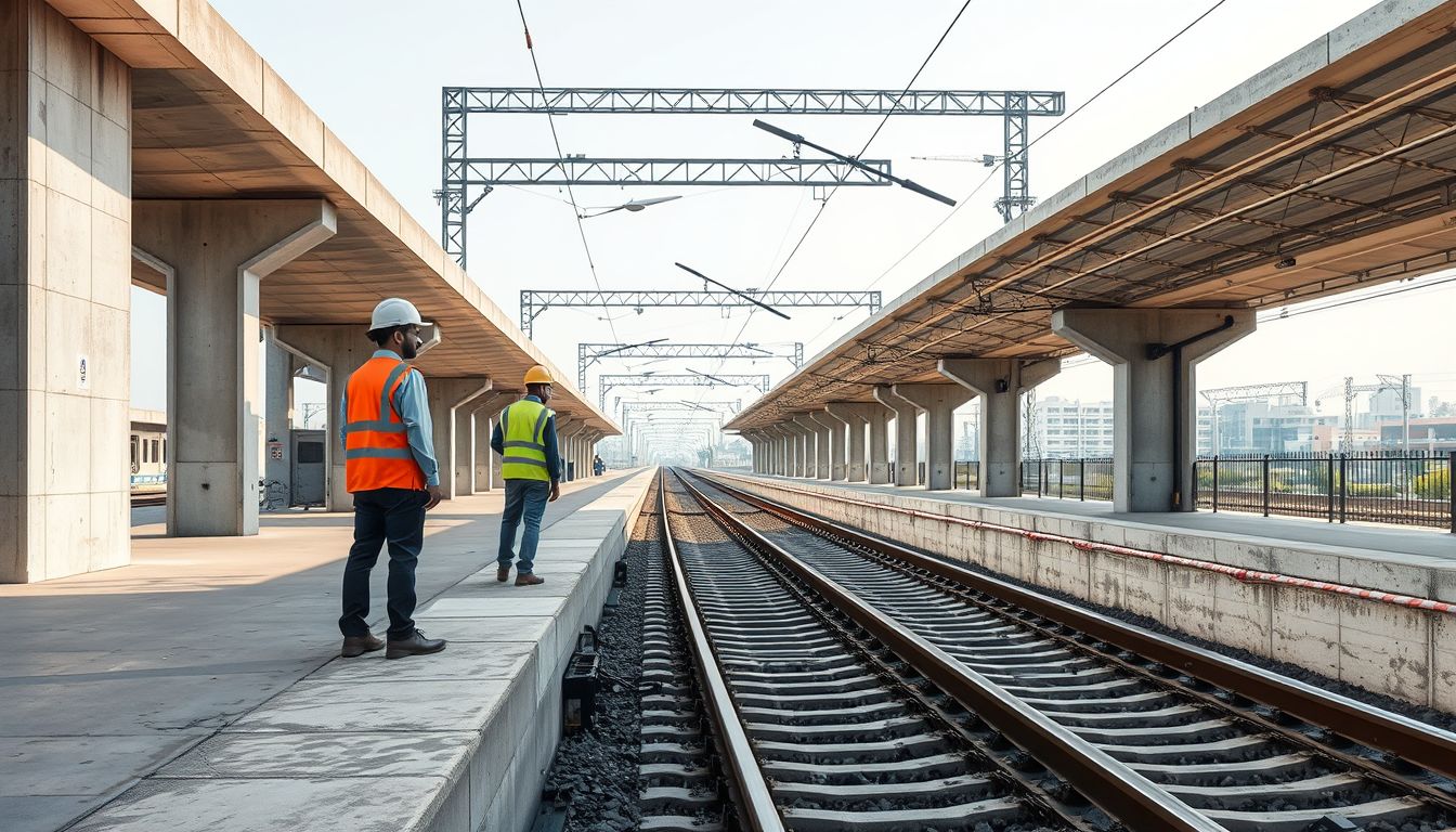 Platform Curve Issue Delays Adambakkam MRTS Station Opening on Velachery Line
