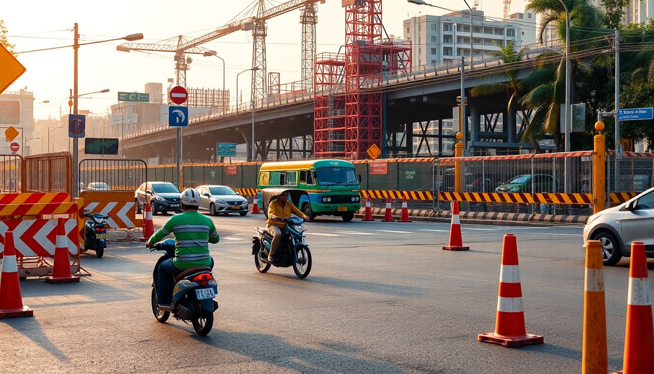 Traffic Diversions at TTK Road–Sriram Nagar Junction Start October 8