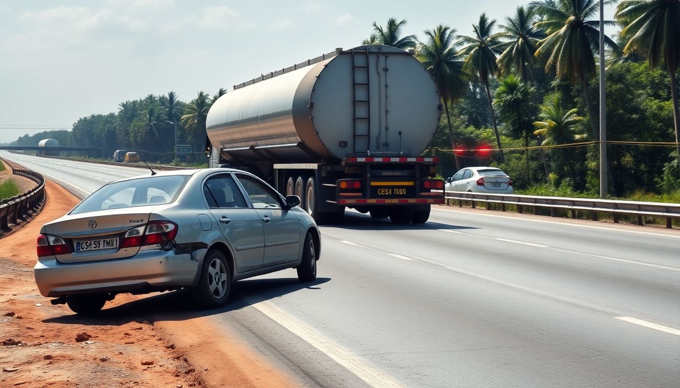 Three Killed, Five Injured in Car Crash Near Chengapalli on Salem-Coimbatore Highway