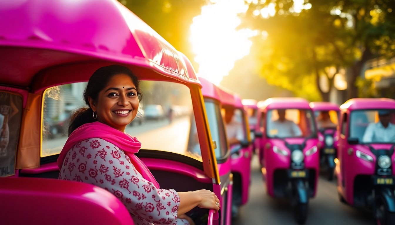 50 Madras Women Gain Financial Independence Through New Pink Auto Initiative