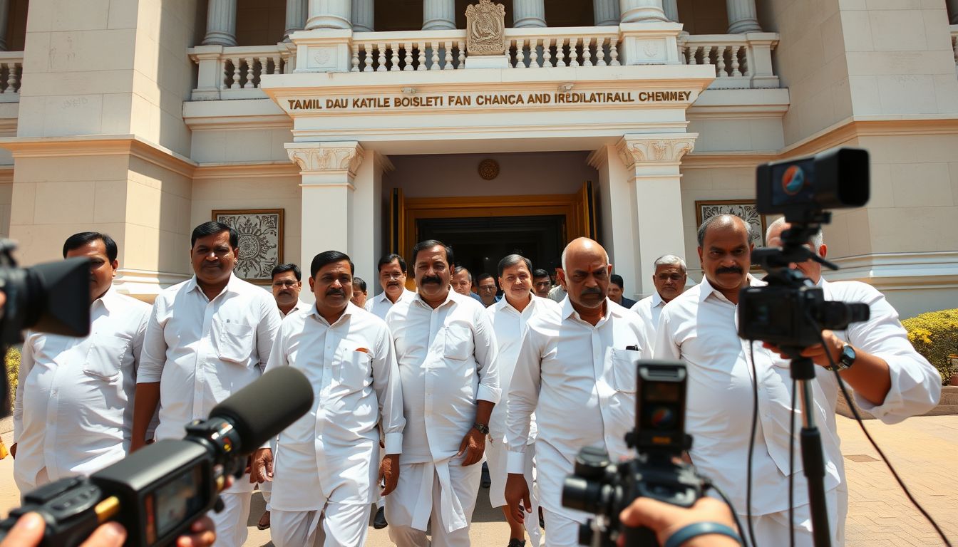 DMK Walks Out of Tamil Nadu Assembly Over Drug Abuse and Law and Order