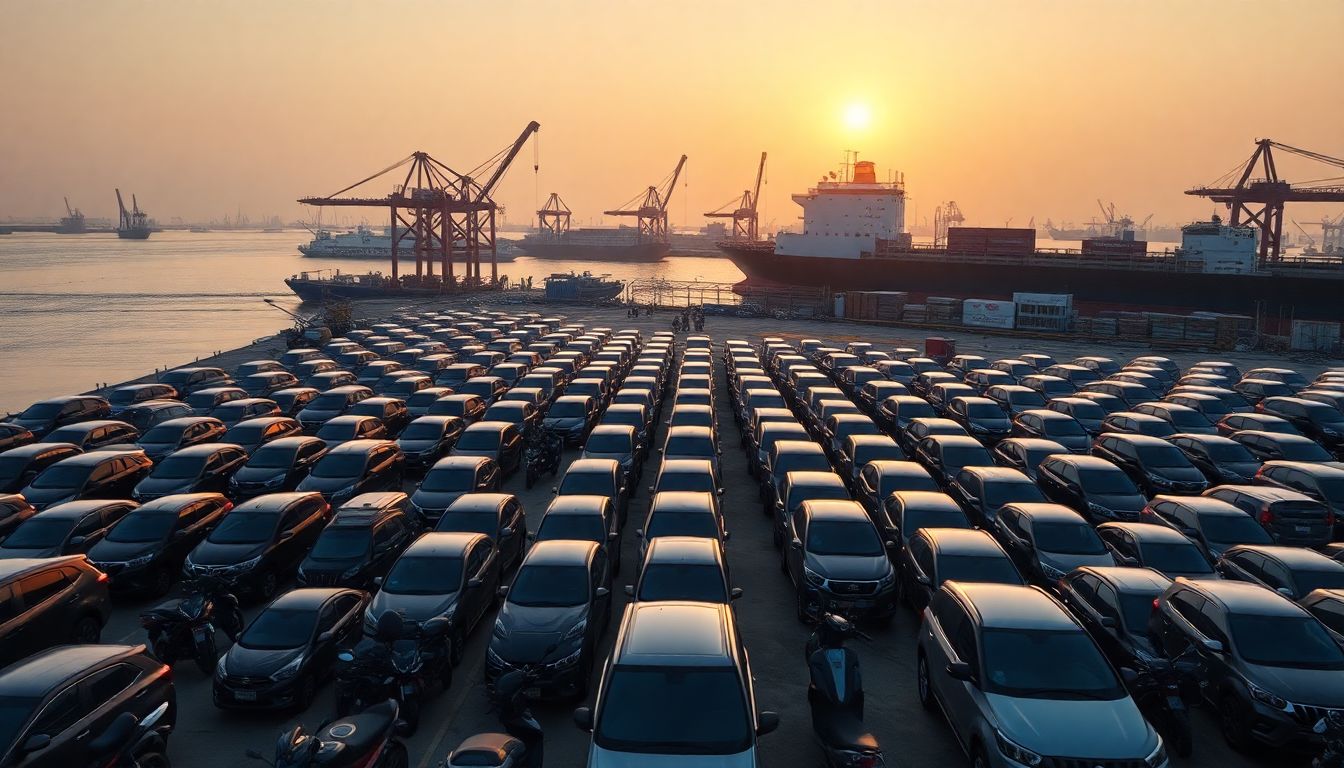 India Automobile Exports Rise 34 Percent to 1.96 Million Units in First Quarter