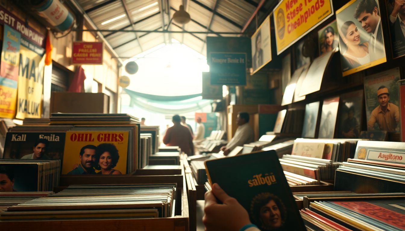 Vintage Tamil Vinyl Record Prices Soar to Rs 45,000 at Moore Market