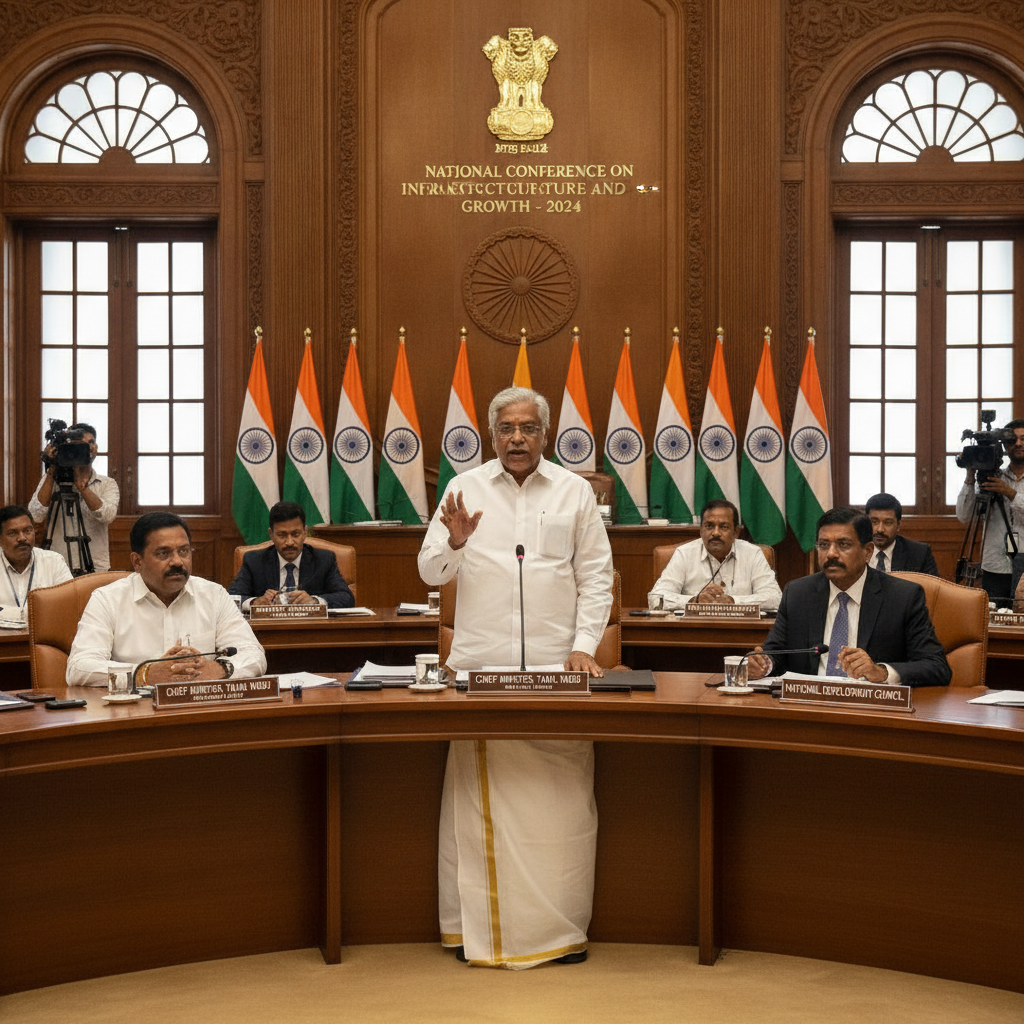 CM Joseph Vijay Demands Rs 3,284 Crore Education Funds at First NITI Aayog Meeting