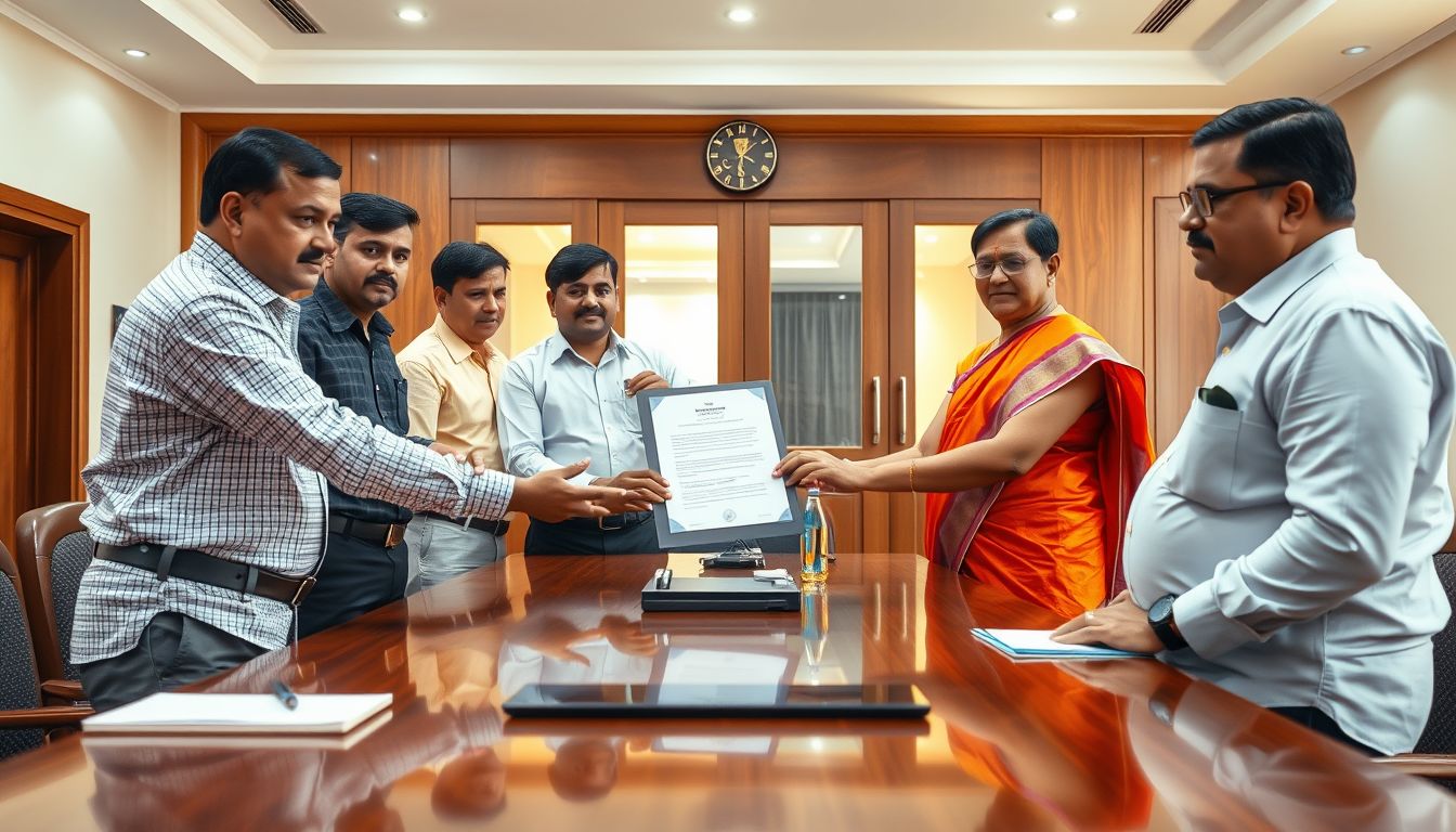 Rural Development Engineers Petition Tamil Nadu Ministers Over Long-Standing Pay Anomalies