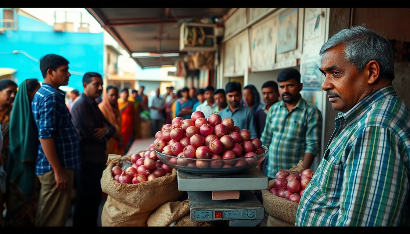 TN to Sell Onions at ₹35/Kg Across 8,739 Urban Ration Shops