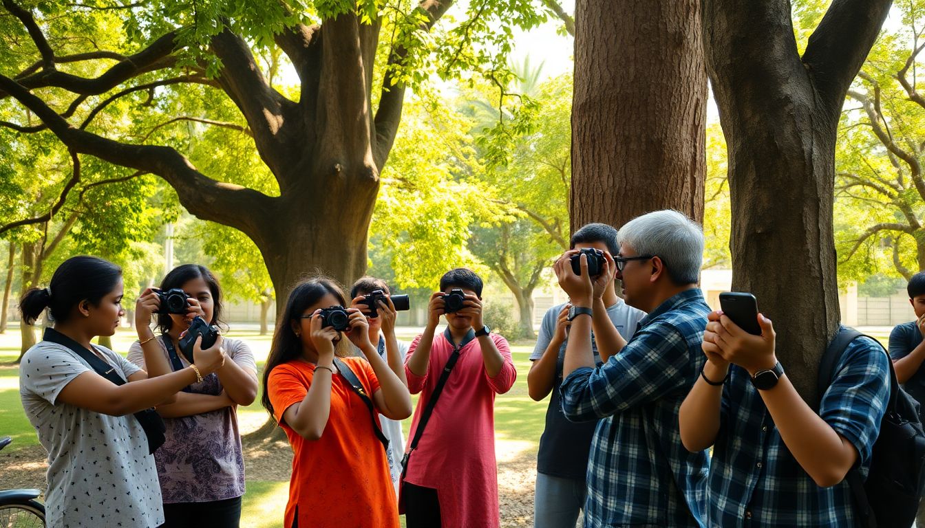 IIT Madras hosts photography workshop for 40 visually impaired participants