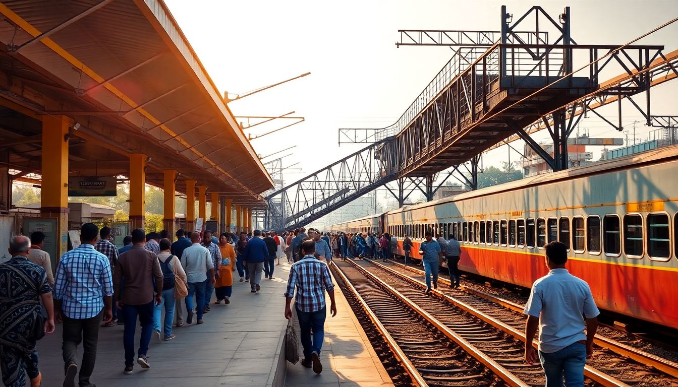 Pattabiram Commuters Demand Ticket Counter on Western Side of Railway Station