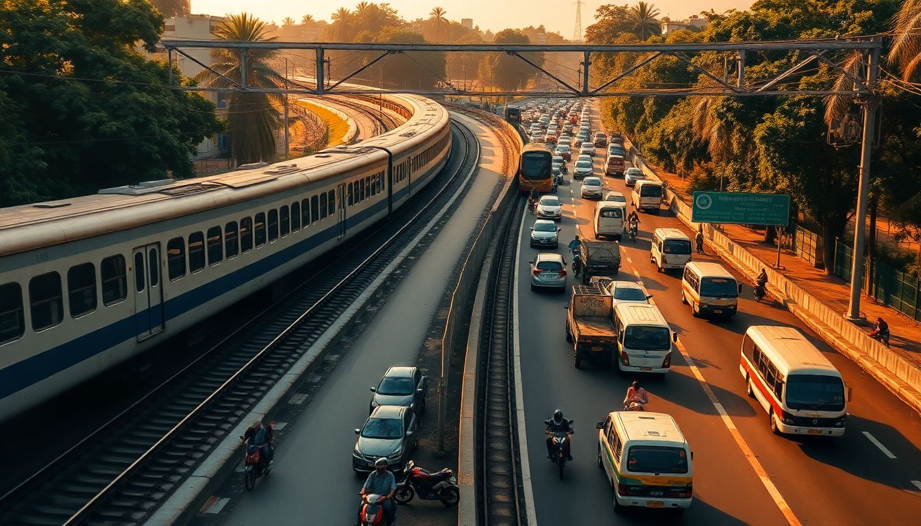 Suburban Trains Beat Cars on Commute Times Across Chennai Routes, Study Finds