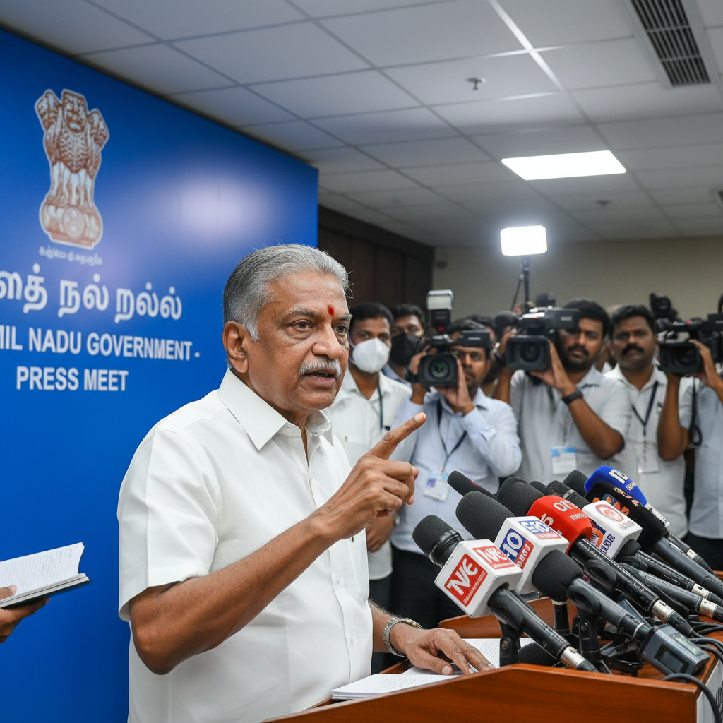 S Muthusamy Defends DMK Criticism of TVK Government Over Murders and Sexual Violence