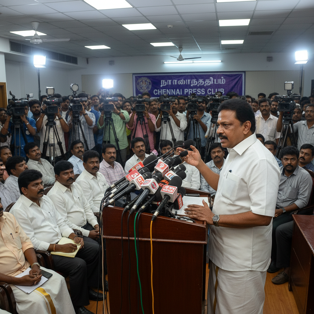 EPS Refused to Grant Appointment to Meet Chief Minister Vijay, Says Nirmal Kumar