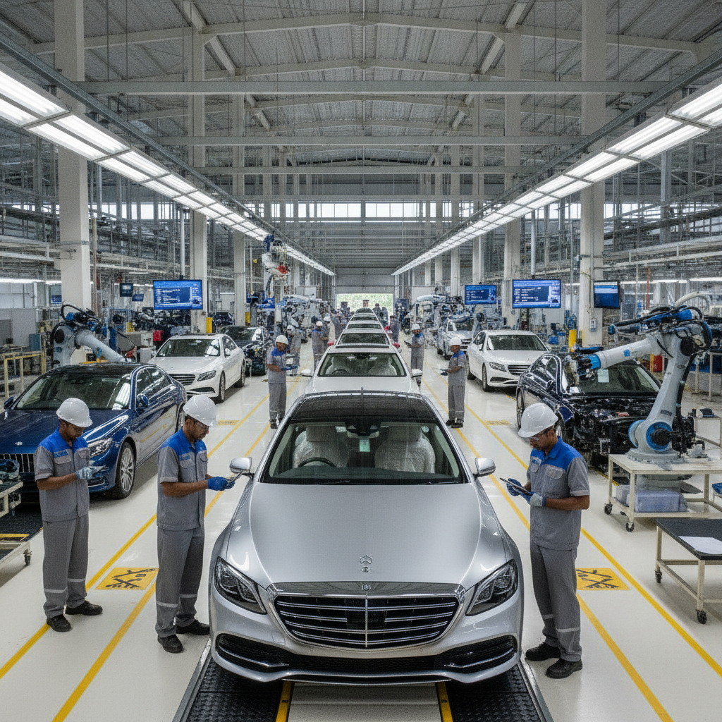 BMW Chennai Plant in Mahindra World City Expands Capacity to 17500 Vehicles Annually
