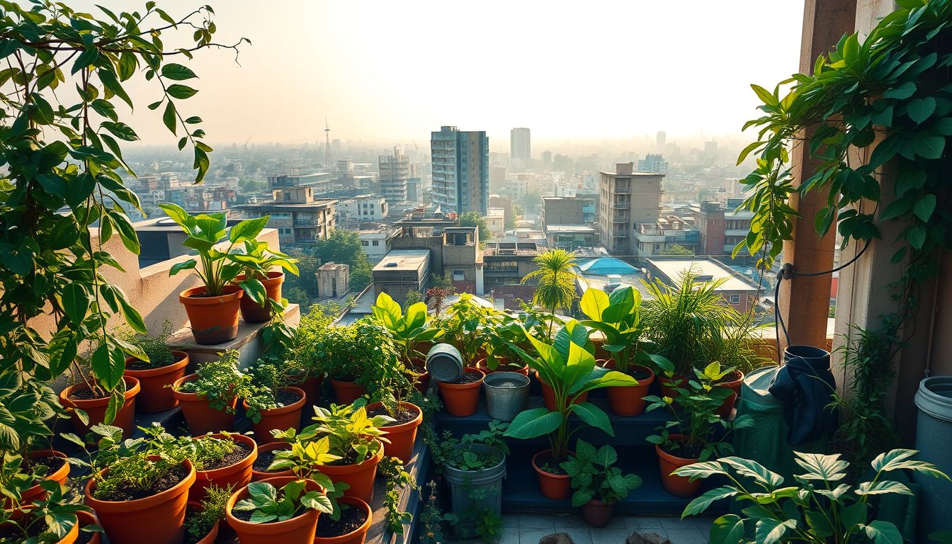 IIT Madras Study Finds Rooftop Gardens Cut Indoor Temperatures Across City