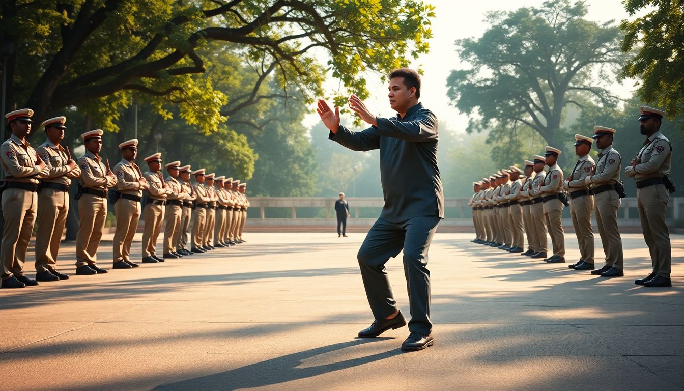 Chennai Tai Chi Expert T V Ranga Rao Trains 38 DSP Recruits in Tamil Nadu