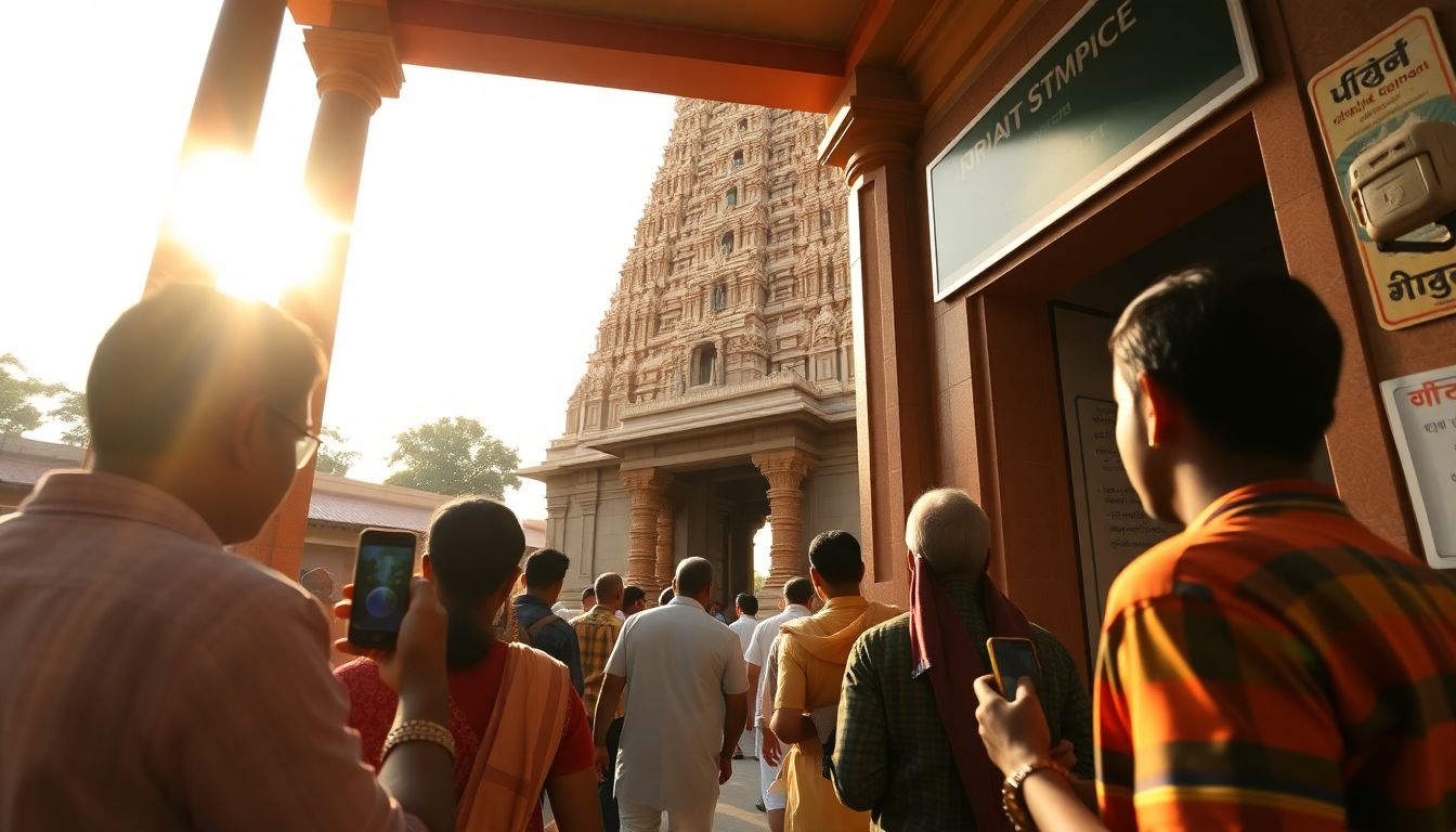 Camera Phone Ban at 52 Major Temples Draws Mixed Devotee Reactions