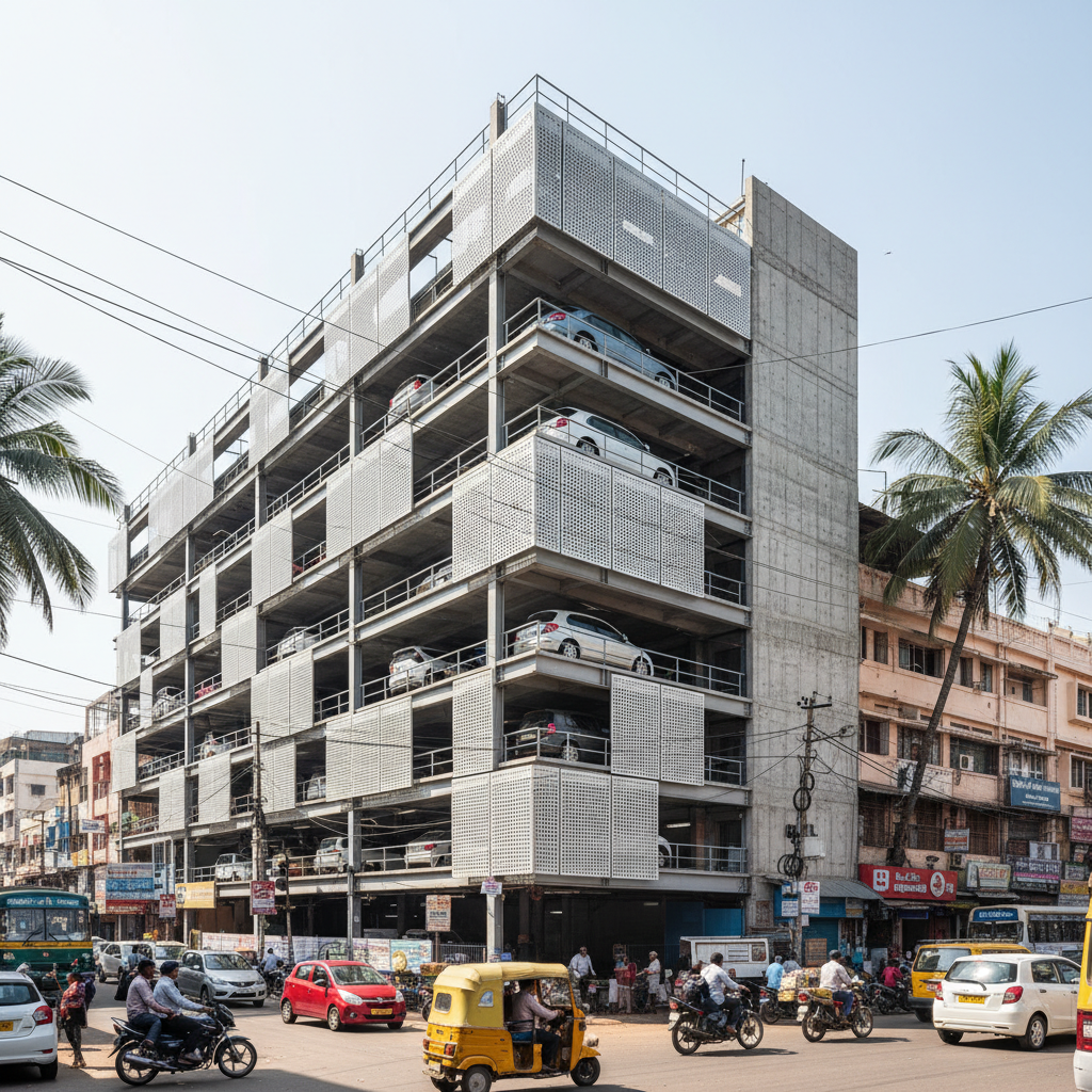 Chennai Corporation to Revamp Underused T Nagar Multilevel Parking Facility