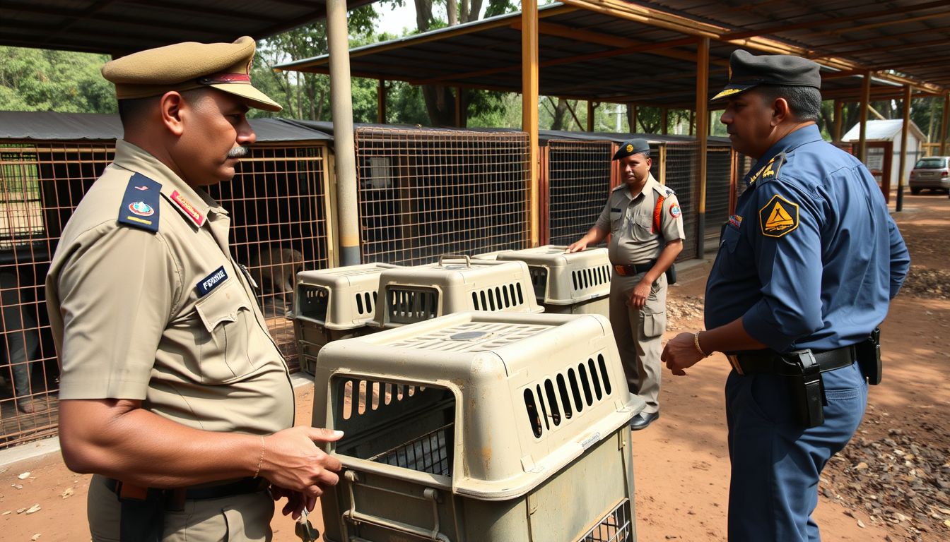 11 Exotic Animals Seized in Erode Following Video of Actor Vikram