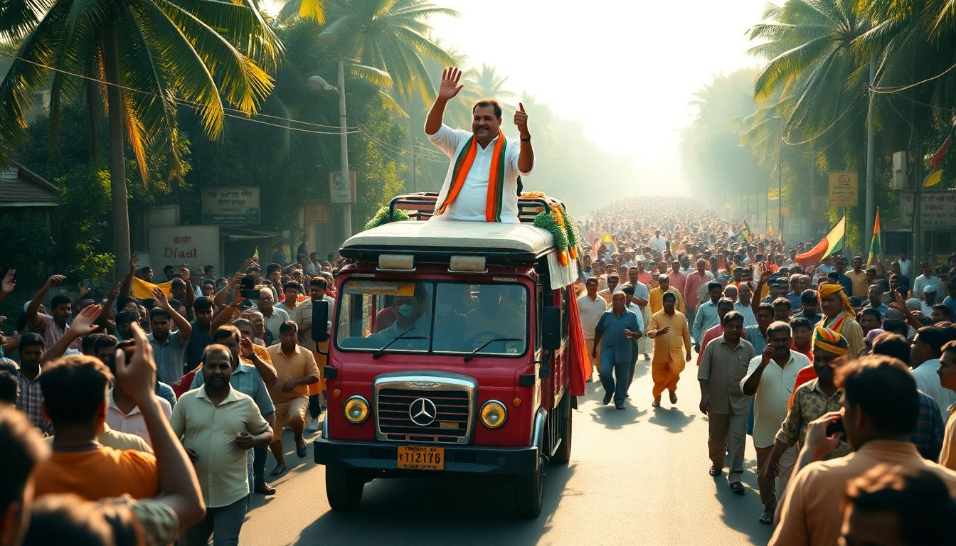 CM Vijay Leads Madurantakam Roadshow for TVK Ahead of October 6 By-Election