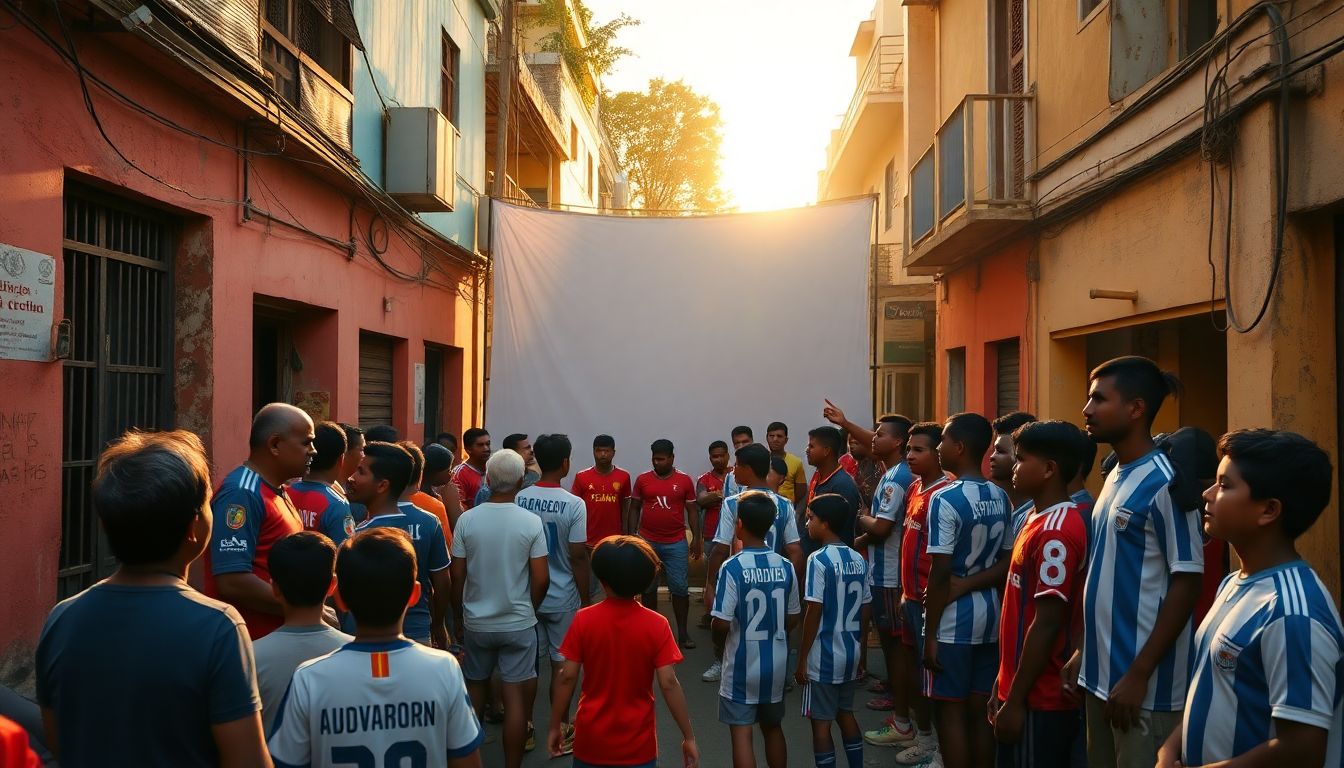 Vyasarpadi Football Fans Gear Up For 2026 FIFA World Cup Final