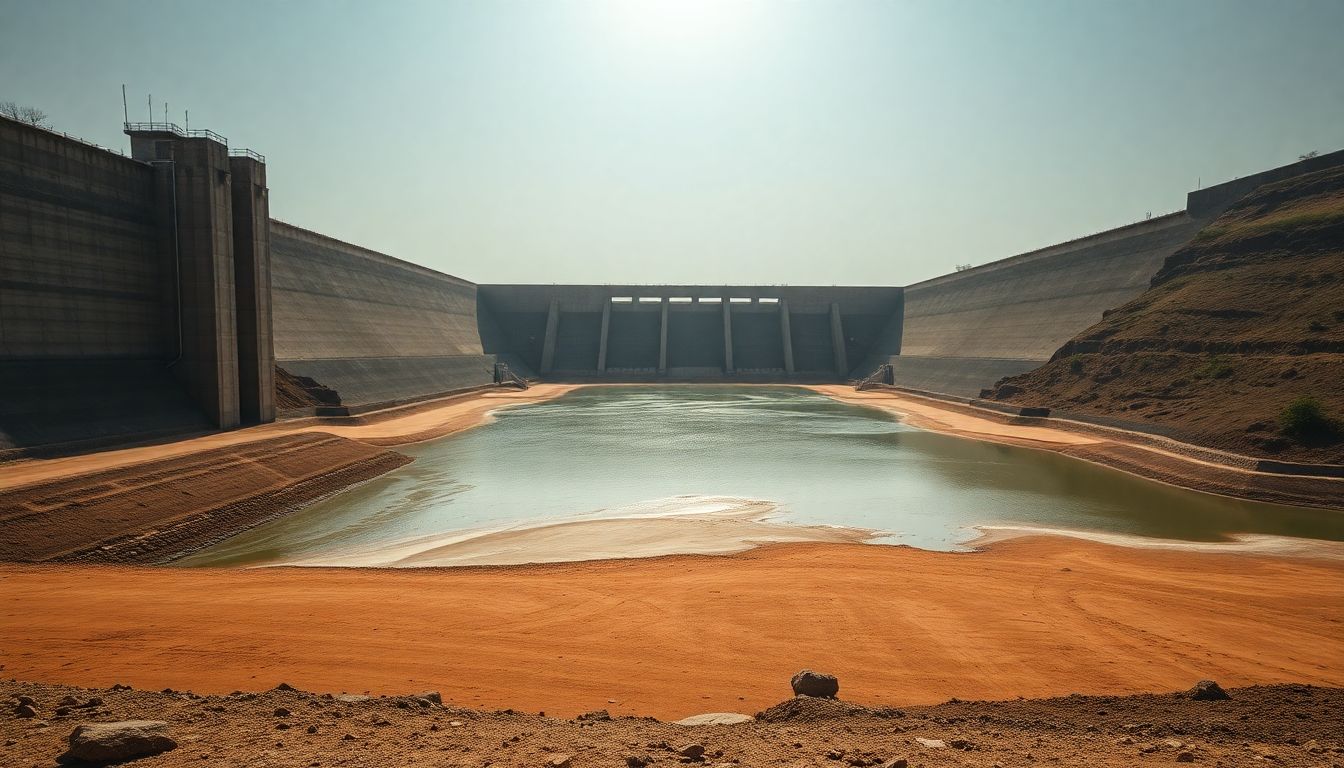 Mettur Dam Storage Dips to 34 TMCFT, Irrigation Supply May Stop by October 14