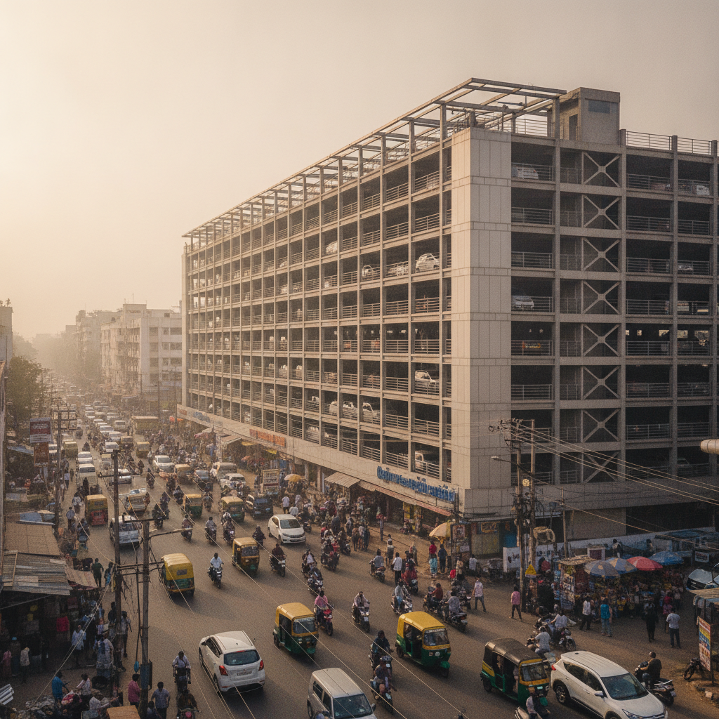 Chennai Corporation to Revamp Underused T Nagar Multilevel Parking Facility