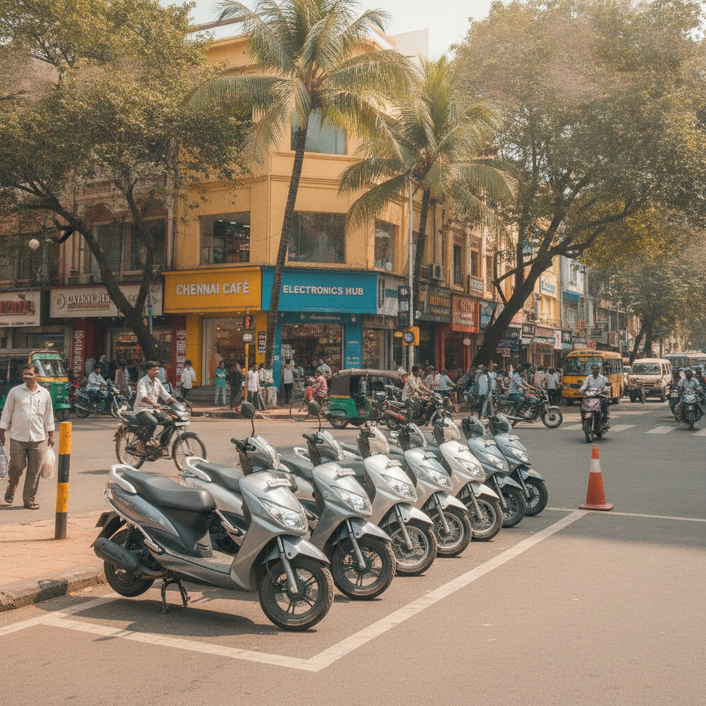 Electric Two-Wheeler Registrations Rise to 1.66 Lakh Units in May