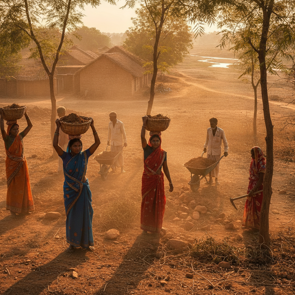 Tamil Nadu Rural Employment Funds to Drop to Rs 3,923 Crore Under New Central Draft