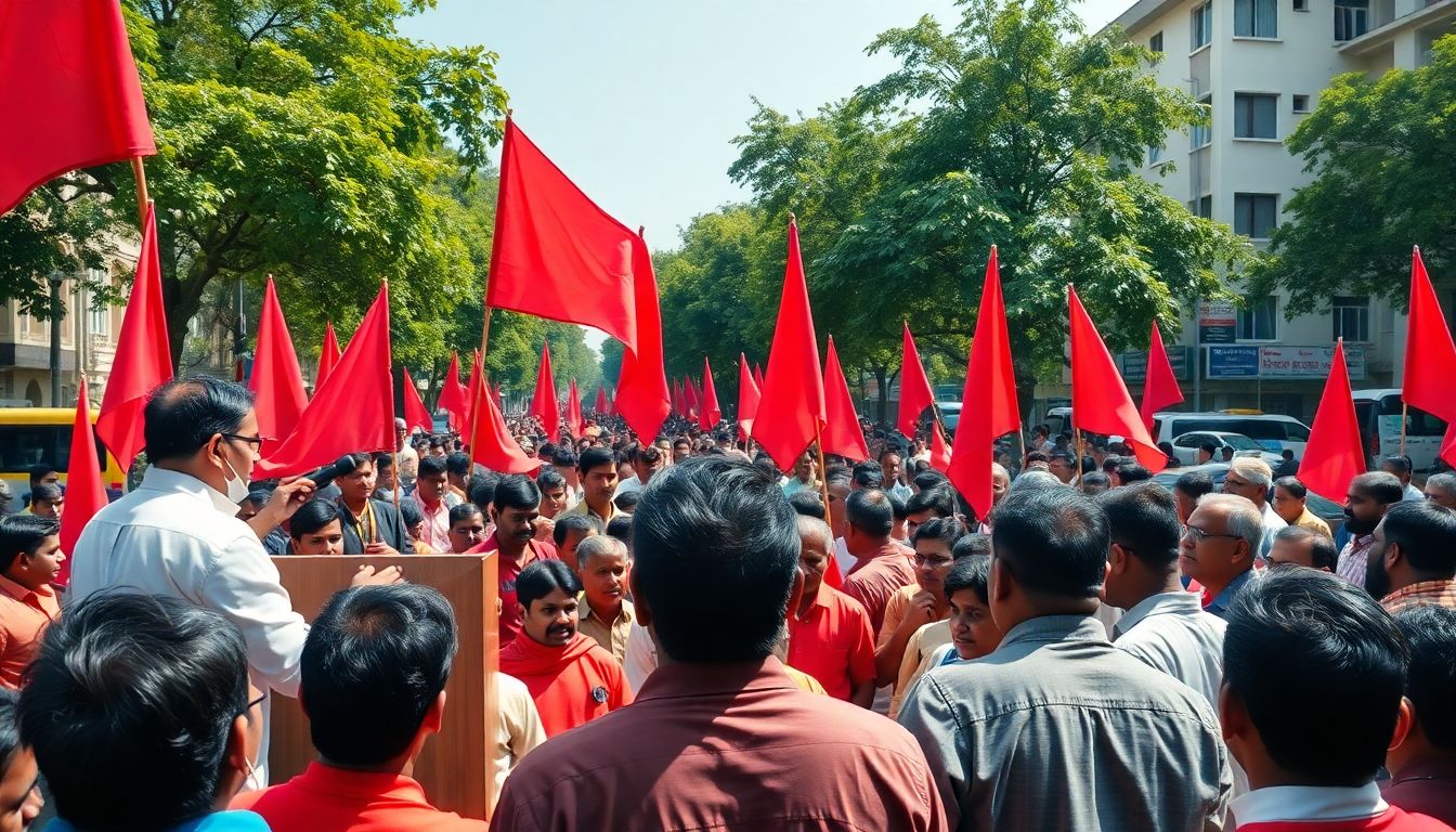 CPM Alleges Centre-State Conspiracy to Target Left Parties at Chennai Protest