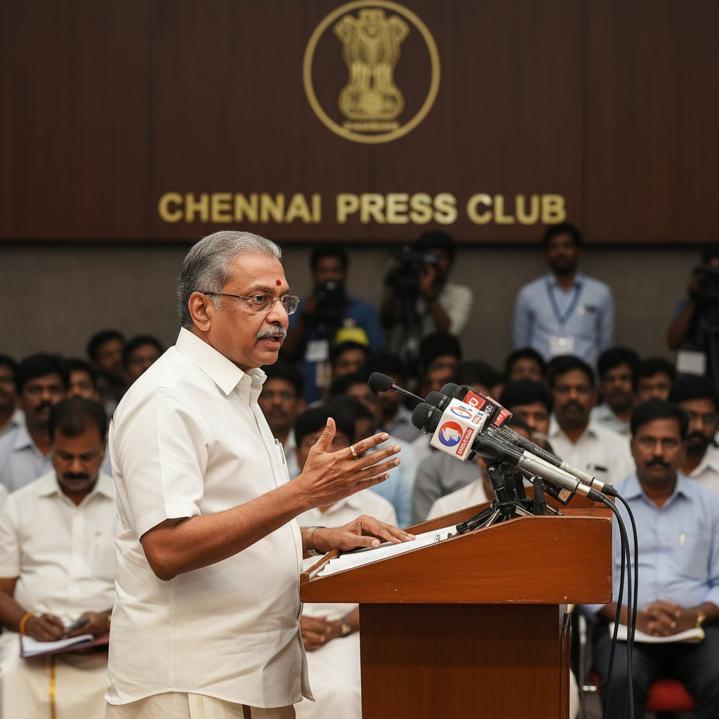 EPS Criticizes Internal Detractors and Assures AIADMK Will Overcome Challenges