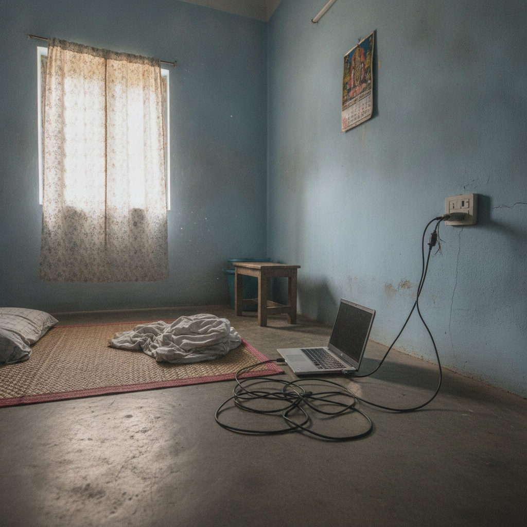 15-Year-Old Student Electrocuted While Sleeping Near Charging Laptop in Tiruvallur