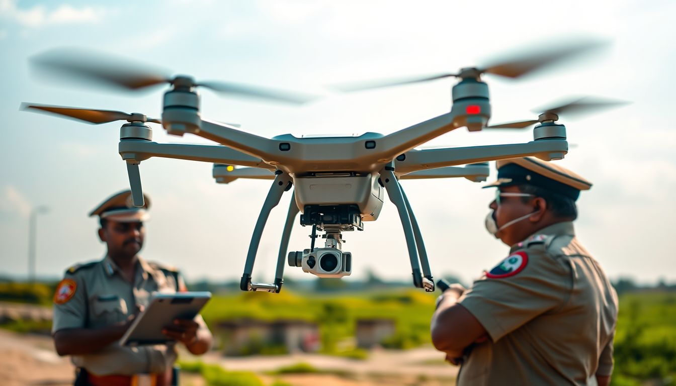Chengalpattu Launches AI Drone Pilot Project Vaan Vizhi for Public Safety