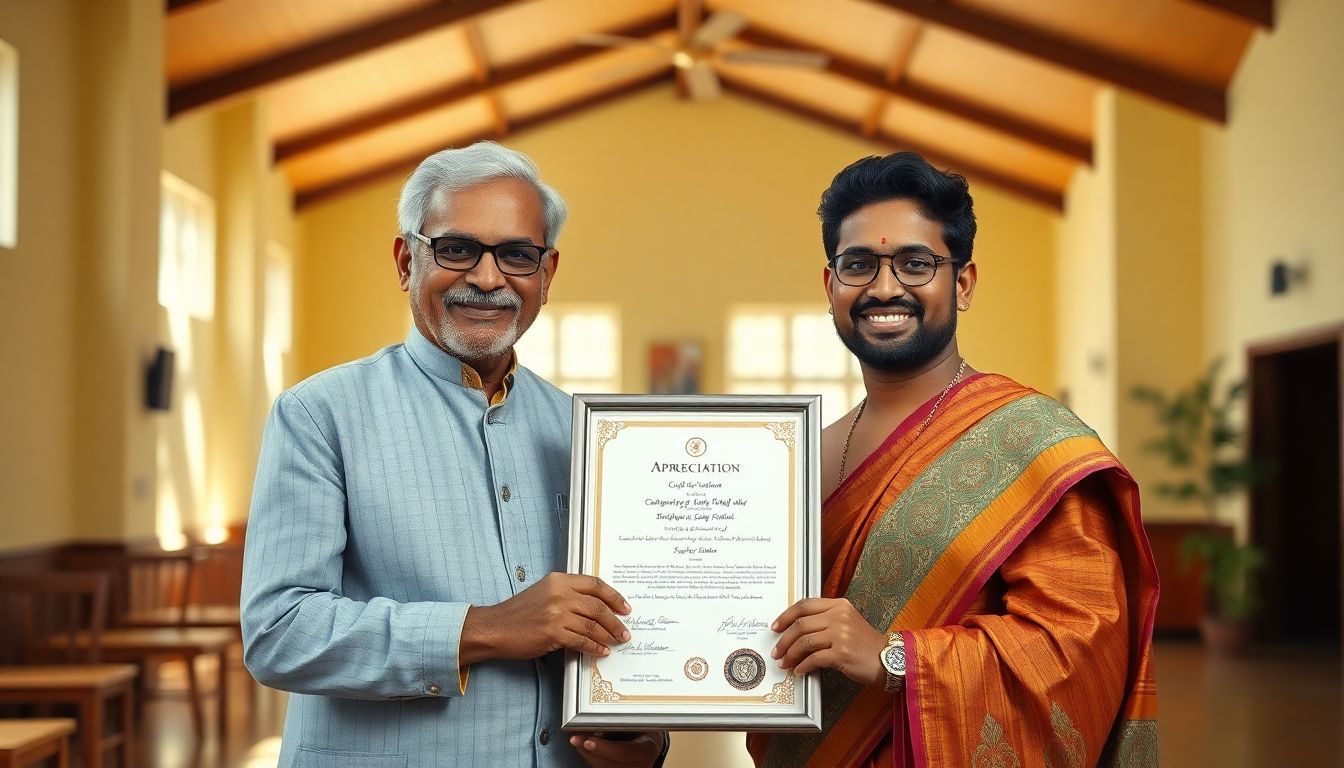 George Town Father and Son Honoured for Rare AB Negative Blood Donations